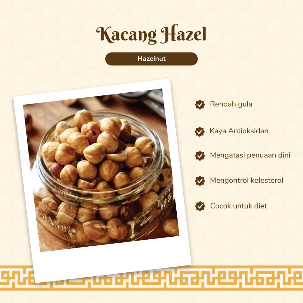 

Arabian Palm - HAZELNUT Kacang Arab Oleh Oleh Haji Umroh Grosir Original Premium