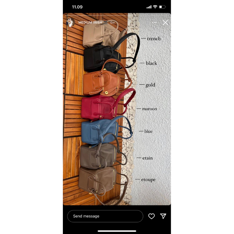 medium irish iwearmyra amyra MAROON