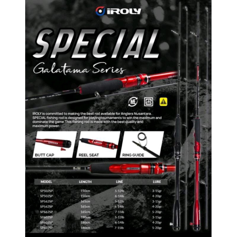 Joran Iroly Special Galatama series 502,562,602