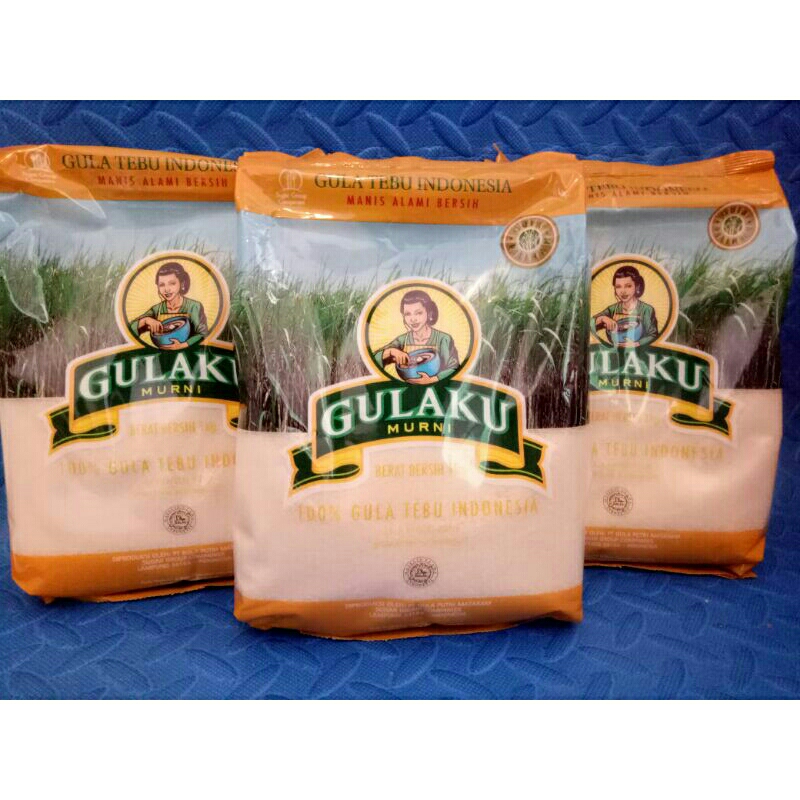 

Gula Pasir Kristal GULAKU 1kg Kemasan