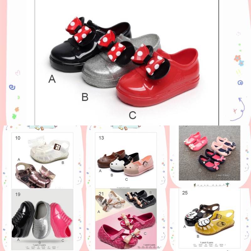 Sepatu jelly anak