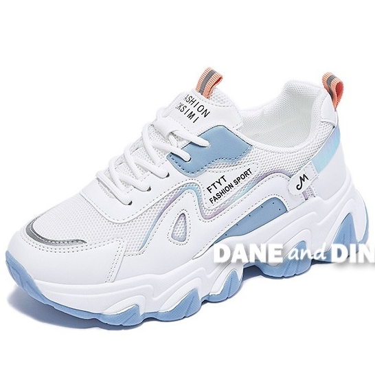 Sepatu Sneakers Wanita Putih Ori Dane and Dine DD202