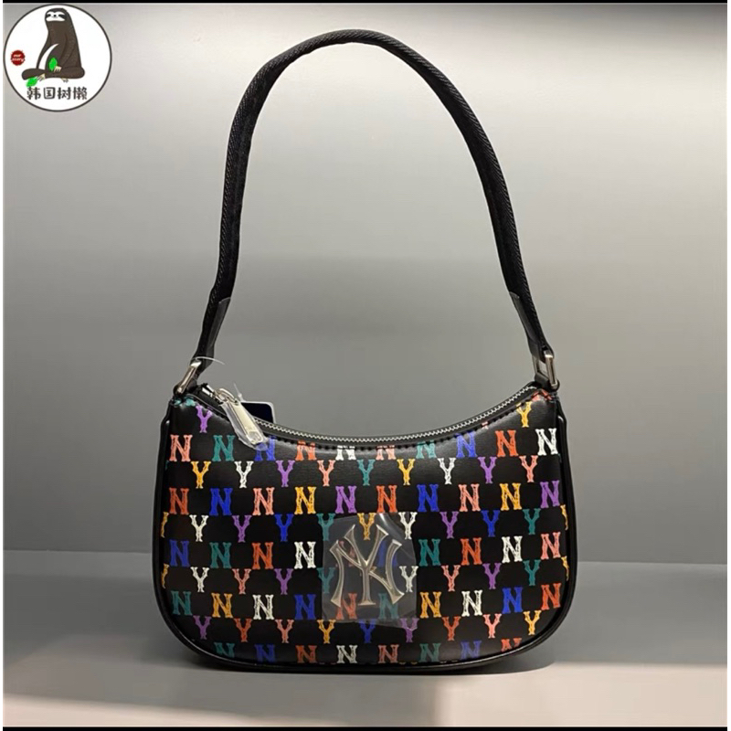 MIB NY Bag Monogram Rainbow Hobobag Yankees