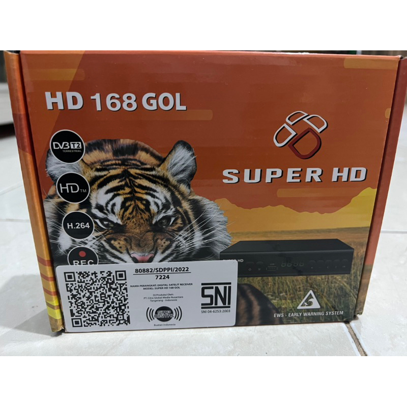 SET TOP BOX SUPER HD HARIMAU STB DVB T2