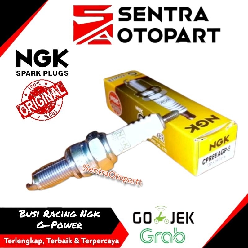 Busi racing ngk cpr8eagp-9 G Power karisma supra x 125 satria fu vario 125 vario 150