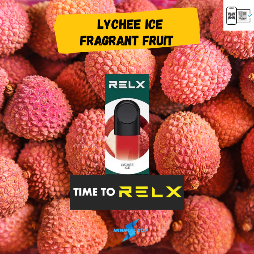 Relx Infinity Essential Pod - Lychee Ice / Fragrant Fruit untuk Infinity Essential