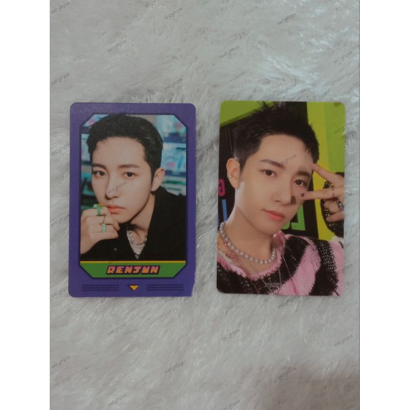 RENJUN NCT Dream Matching Card Game Set Glitch Mode