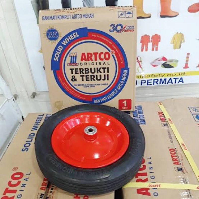 (1 Set) Roda Ban Komplit Gerobak Kereta Sorong Angkong ARTCO 3.25/3.00 - 8