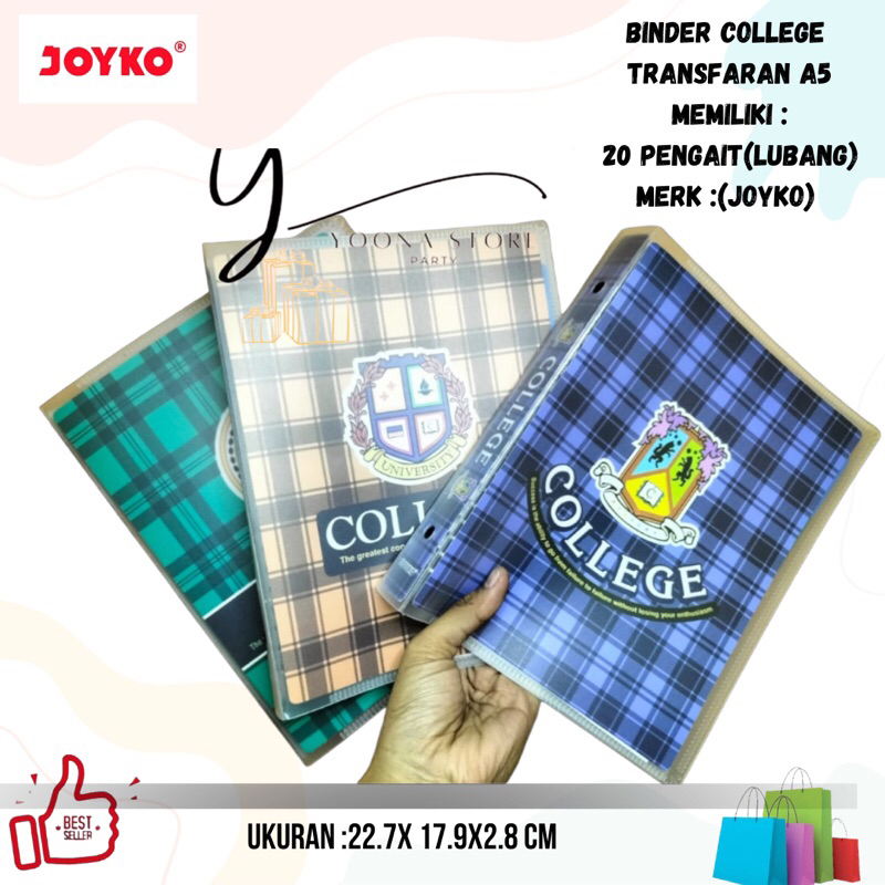 

BINDER FILE BINDER NOTE JOYKO A5