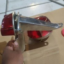 Lampu Stoplamp Model Kodok Enduro Plus Pangkon Dudukan Lampu Stop Belakang DT