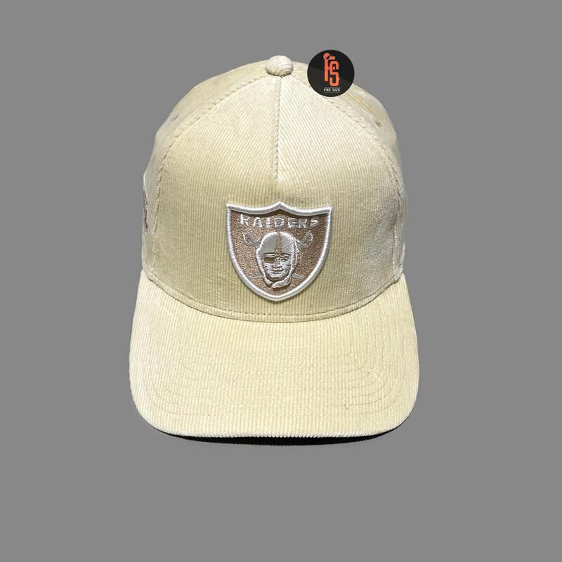 TOPI NEW ERA ORIGINAL A FRAME COR LV RAIDERS IVORY