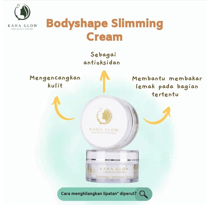 Kaha Glow Bodyshape Slimming Cream