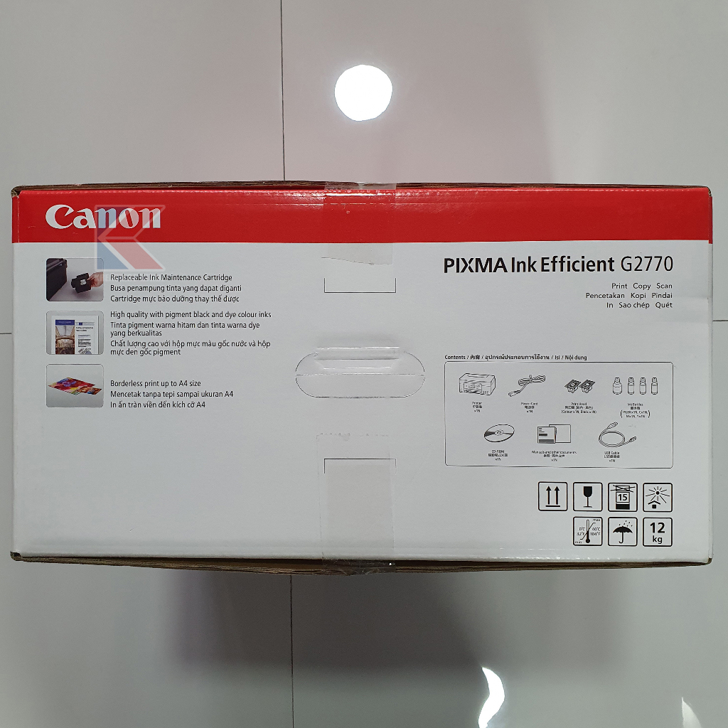 Canon Pixma G2770 G 2770 All-in-One Ink Tank Printer (Print Scan Copy)