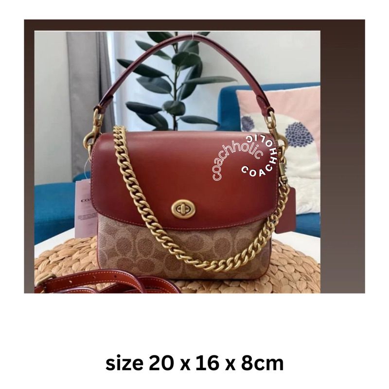 coach cassie 18 satchel original