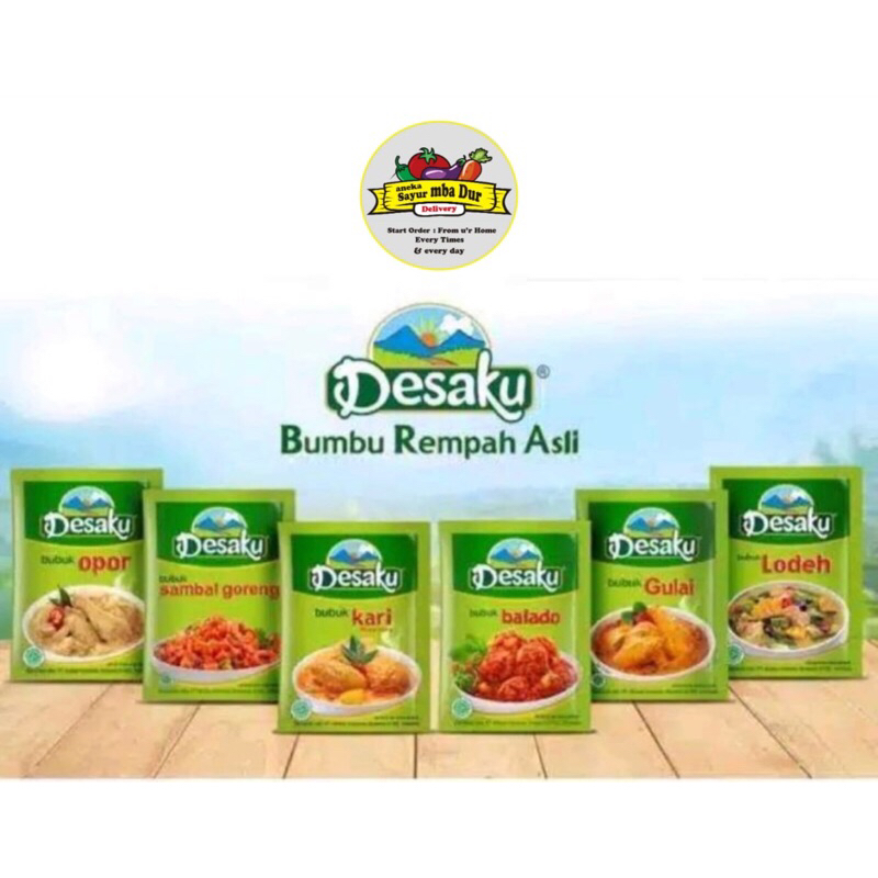 

Desaku Bumbu Rempah 1 Sachet (12,5grm)