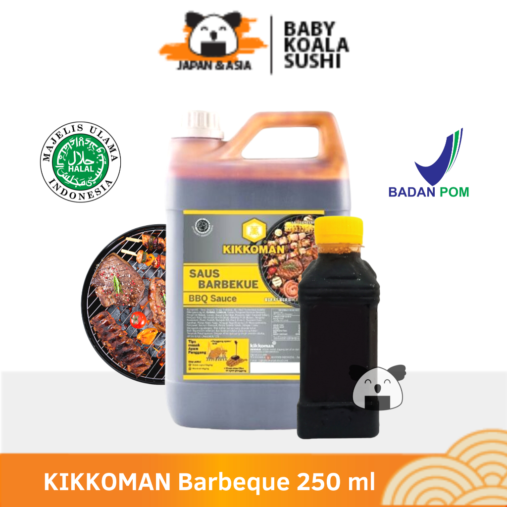 KIKKOMAN Honey BBQ Sauce 250 ml Halal