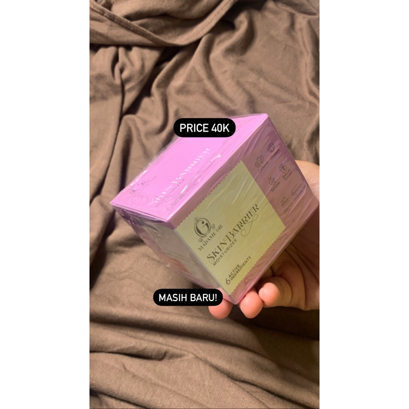 PRELOVED MADAME GIE MOISTURIZER