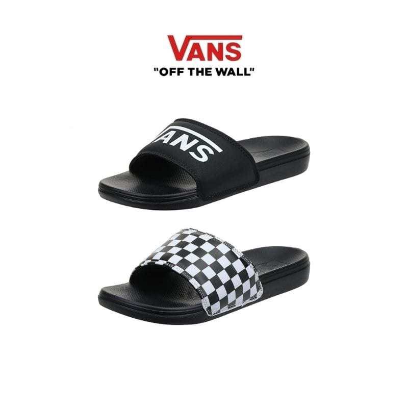 Vans Slide On Black / Checkerboard black Original