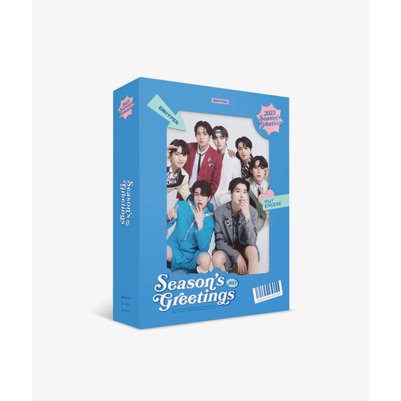 [BOOKED] SEASON’S GREETINGS 2023 ENHYPEN FULLSET UNSEALED — SG23 ENHA JUNGWON HEESEUNG JAY JAKE SUNG