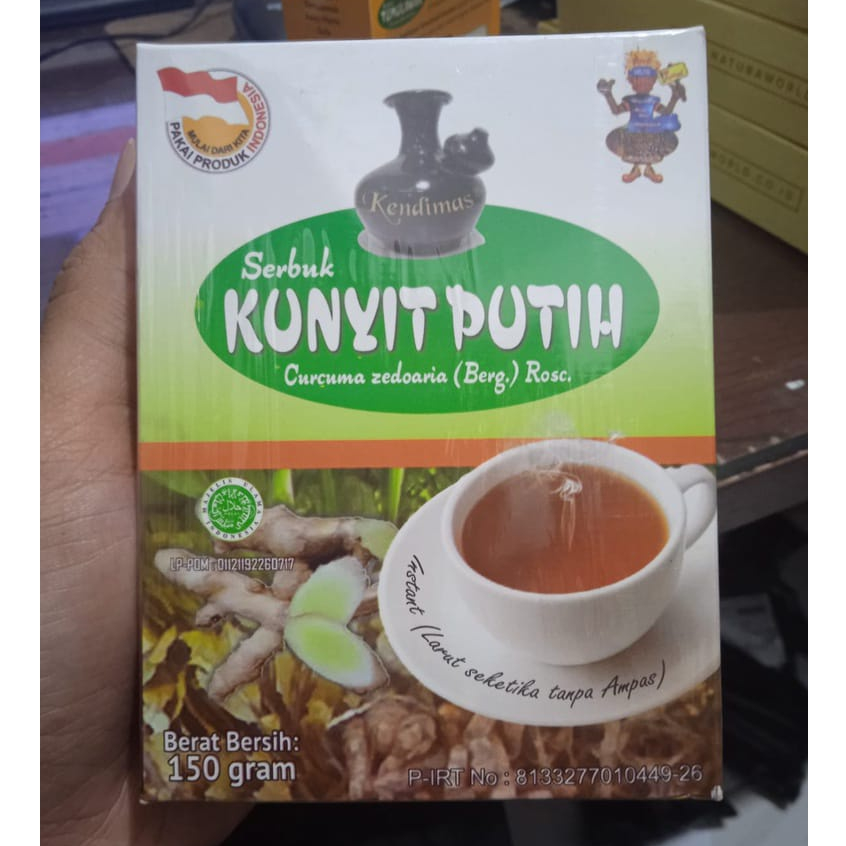 

Serbuk KUNYIT PUTIH Kendimas 150 gram