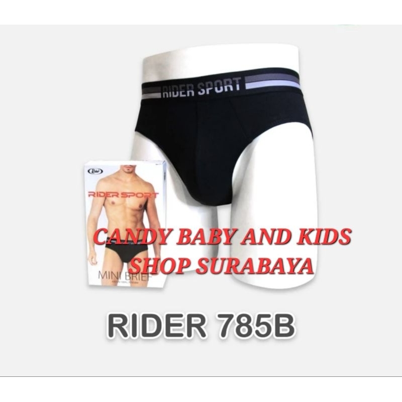 Celana Dalam Pria Rider 785 CD Cowok R785 Underwear R785B Adem 785B Lembut