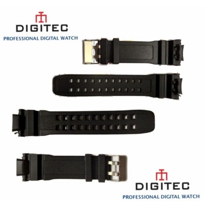 Tali Strap Rubber Jam Tangan Digitec DG 2065 DG-2065 Tali Karet Jam Tangan