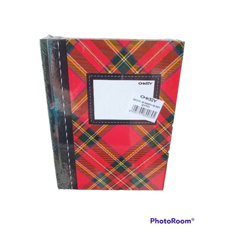 

Buku Quarto Hard cover 100lbr okey 16x21cm