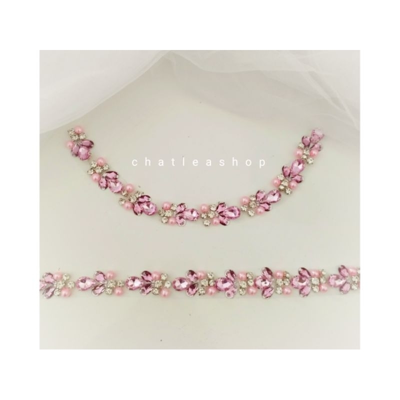 payet rangkai pinggang dan leher