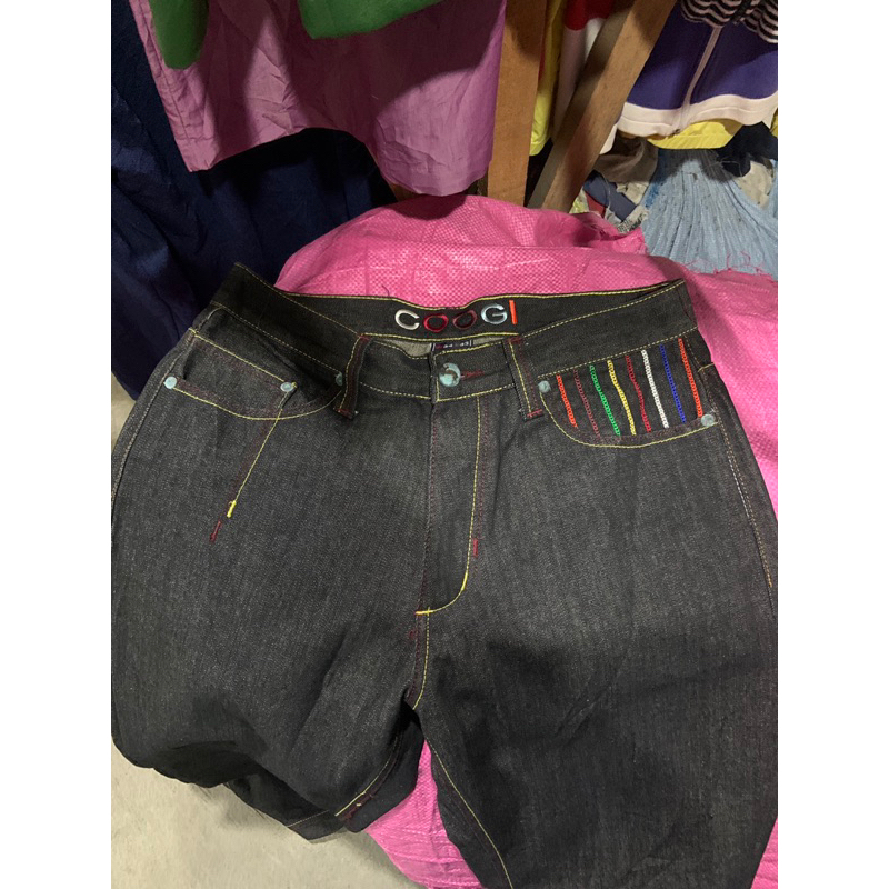 DENIM BAGGY COOGI PANTS