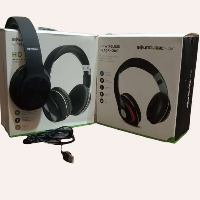 HEADPHONE/HEADSET SOUNDLOGIC BY ITEK HD WIRELESS HEADPHONE