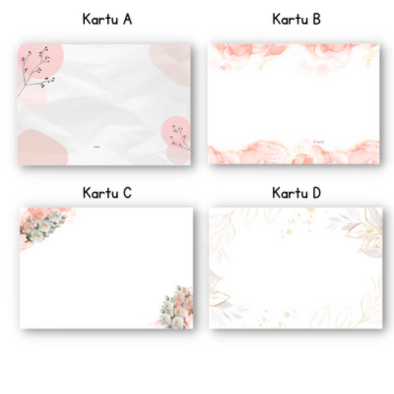 

Kartu Ucapan | Thank You Card Uk 7x10 cm