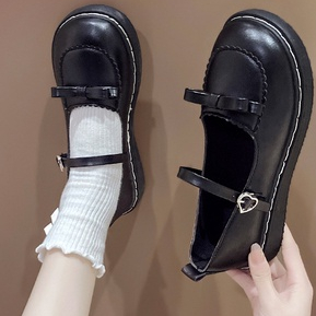 SW109 Sepatu Docmart Mary Jane Platform Shoes Sepatu korea jepang model wanita wedges santai aesthetic