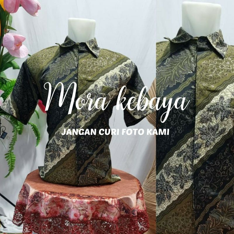 Kemeja batik/batik pria lengan pendek/kemeja batik lengan pendek pria