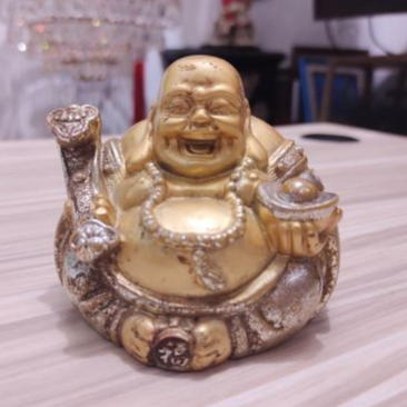 Patung Budha Julai Ketawa Kuno Jadul Antik