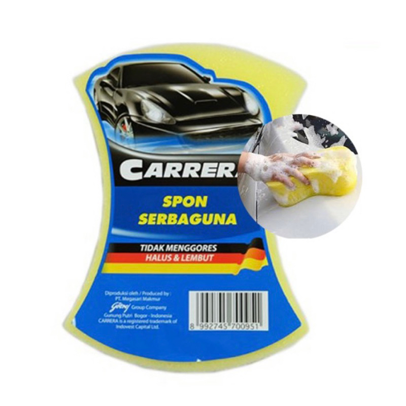 SPON Carrera besar sponge SPON Busa cuci mobil dan motor foam BUSA SPON