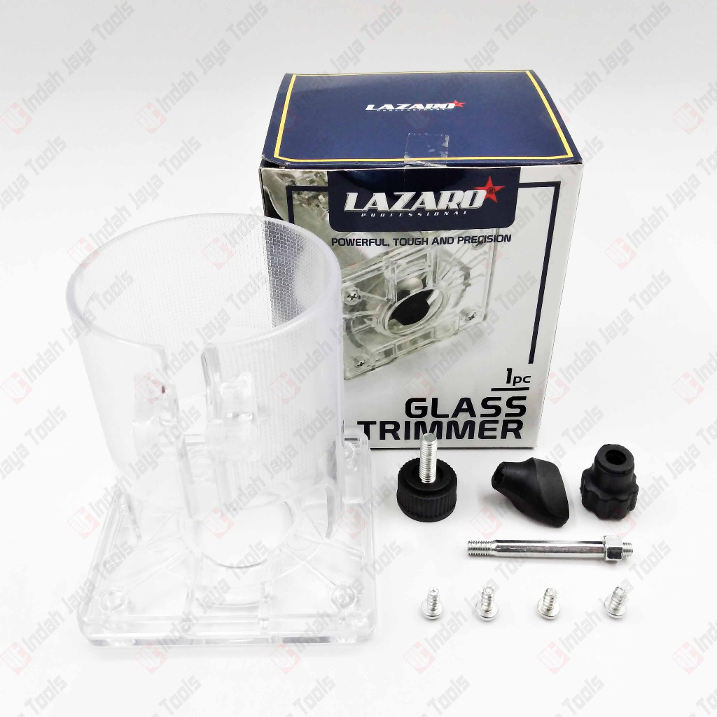 LAZARO Gelas Trimmer Glass Profil Plastik Bodi Mesin Profil Router