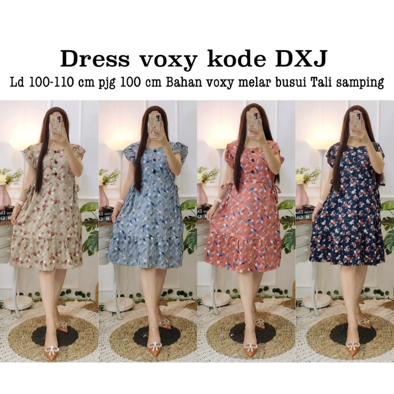 Dress Voxy rompi kode BNV DXJ