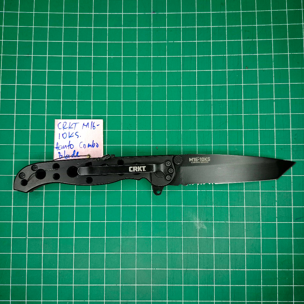 CRKT M16-10KS Tanto combo blade stainless steel like new
