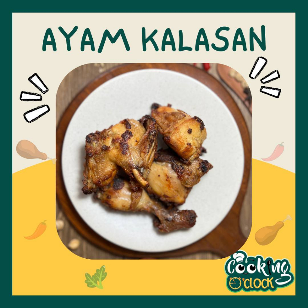 

Ayam Kalasan Ungkep Free Sambal Bawang