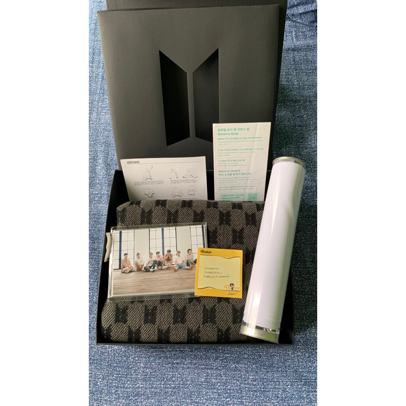 [BOOKED] RARE BTS MERCH BOX #1 ARMY BLANKET PUNYA PRIBADI