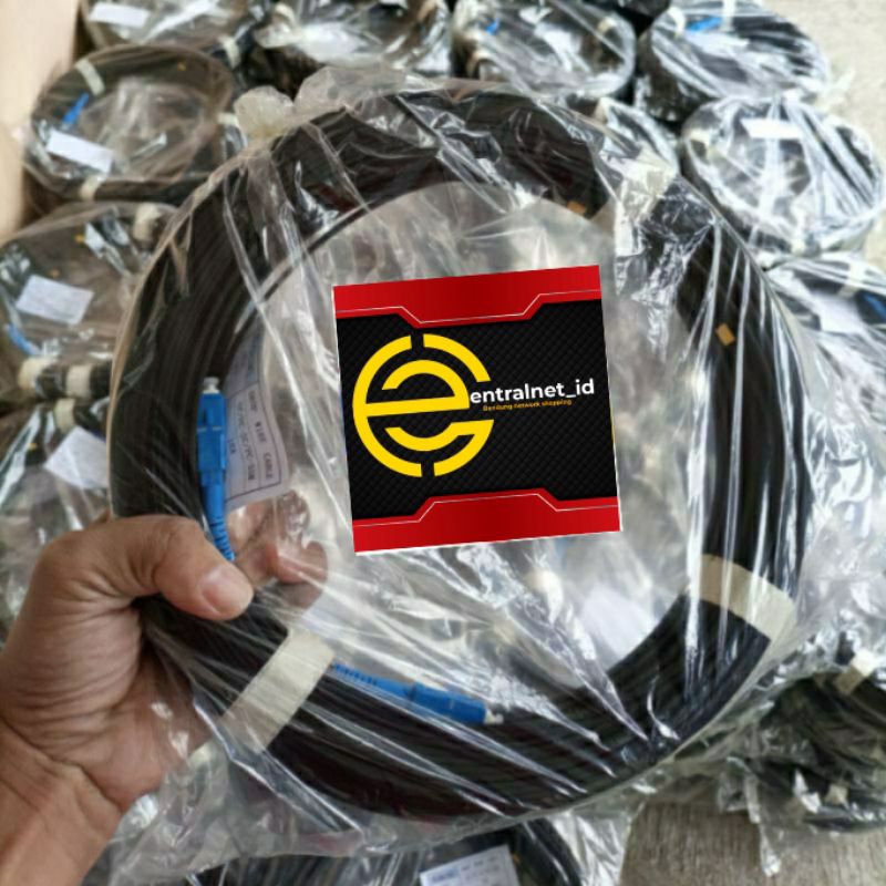 Dropcore 1 core / Cable Fiber Optik Precon / FTTH 300 meter
