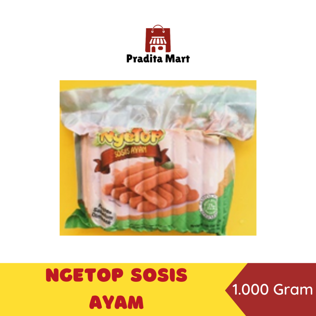 

Ngetop Sosis Ayam 1,000 gr