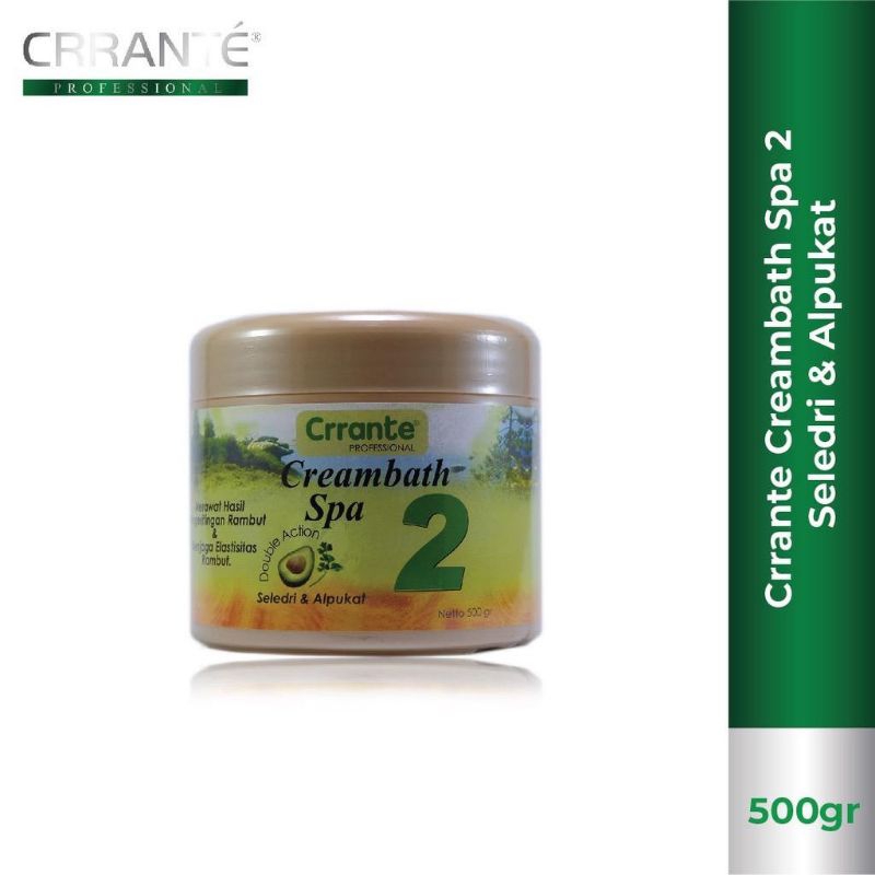 Crrante Creambath Spa 2, Seledri &amp; Alpukat 500gr