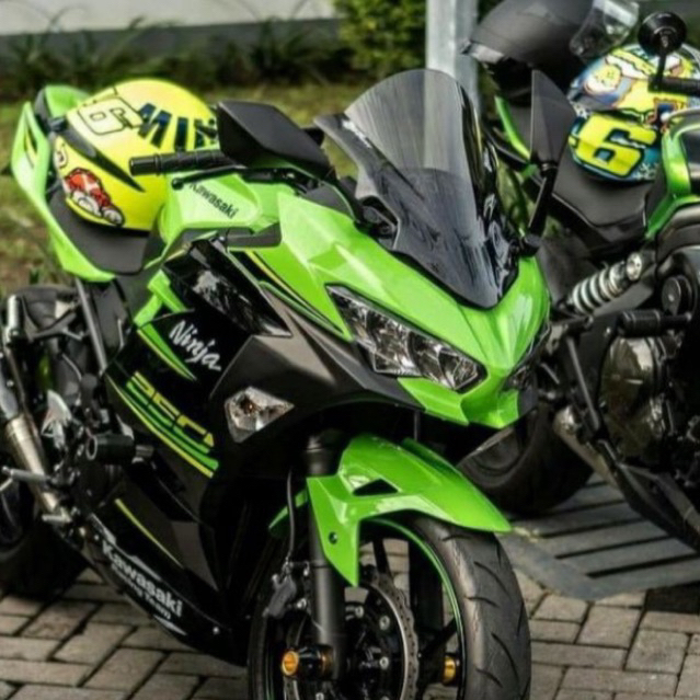 Visor ninja 250 fi new - Windshield ninja 250 fi new