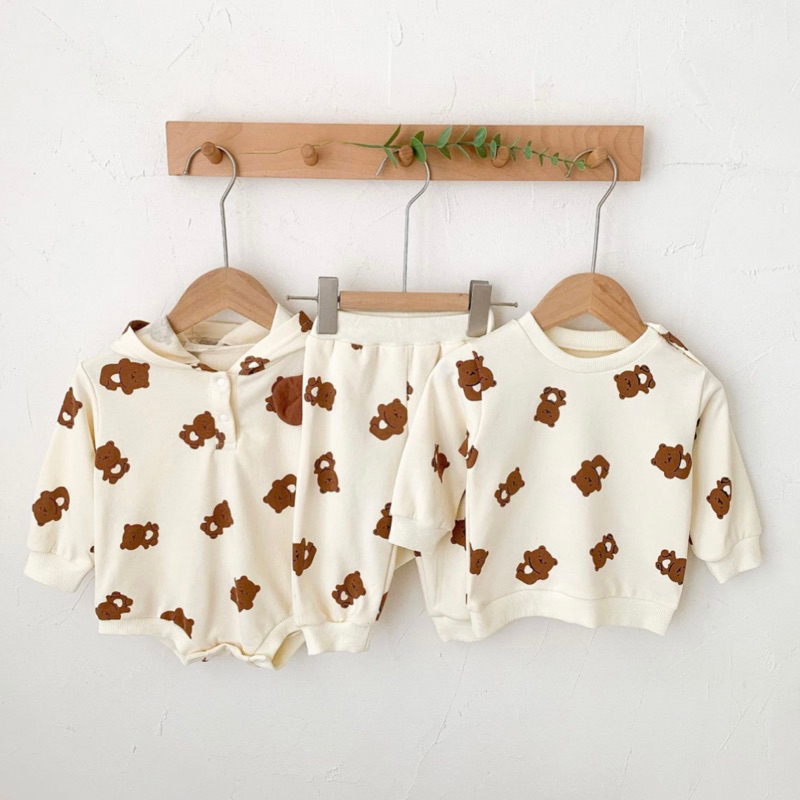 Delly romper/ sweatshirt set