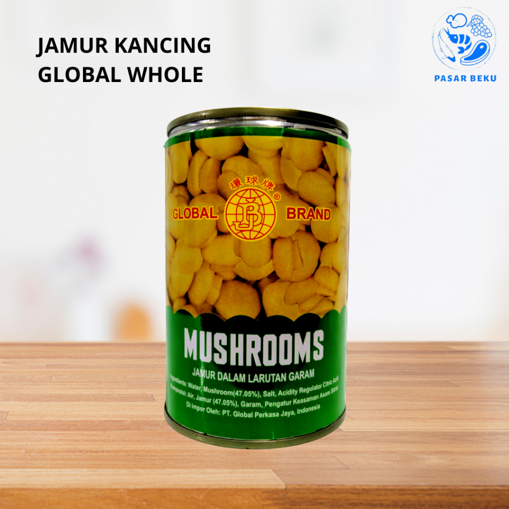 

Jamur Kancing Kaleng Global Brand 425gr Jamur Kaleng Pasar Beku Padang