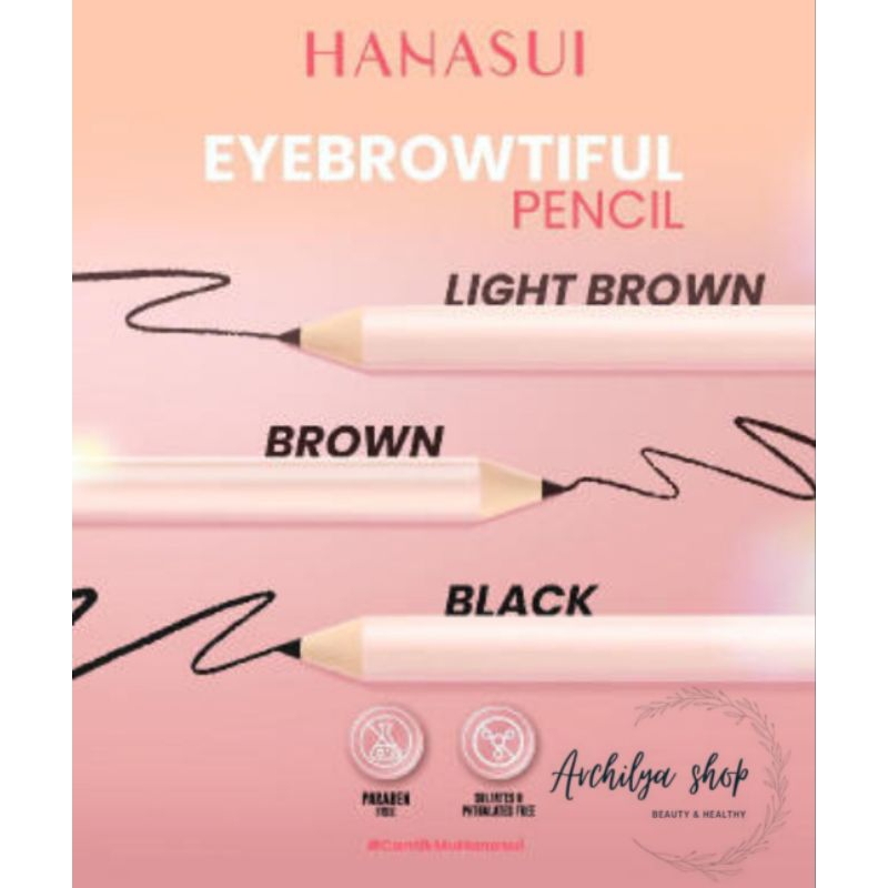 HANASUI Eyebrowtiful Pencil | Pensil Alis