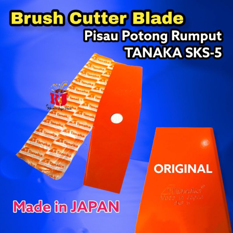 Mata Pisau Mesin Potong Rumput Tasco Tanaka - Pisau Brush Cutter Blade Ori JAPAN