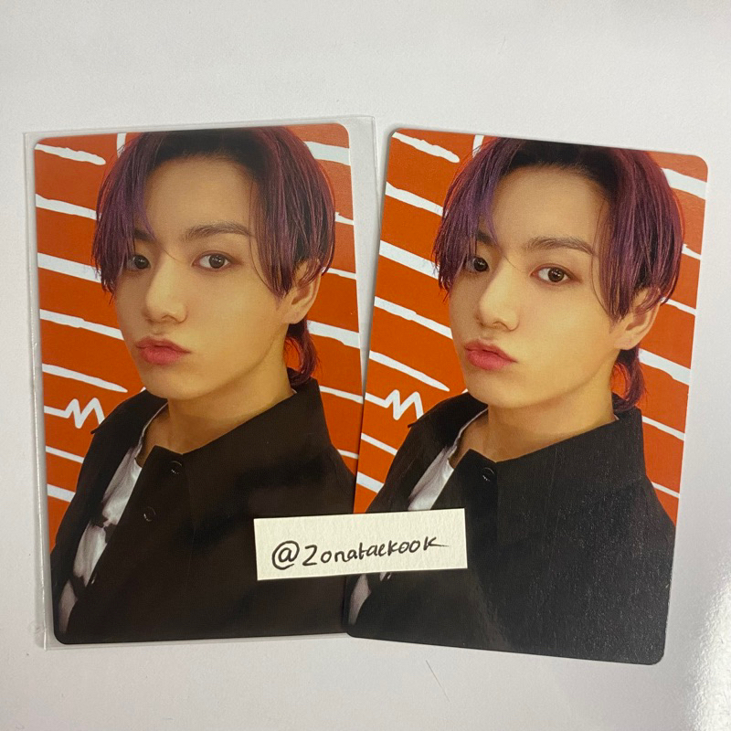 Pc photocard Japan Jungkook pob butter jpfc