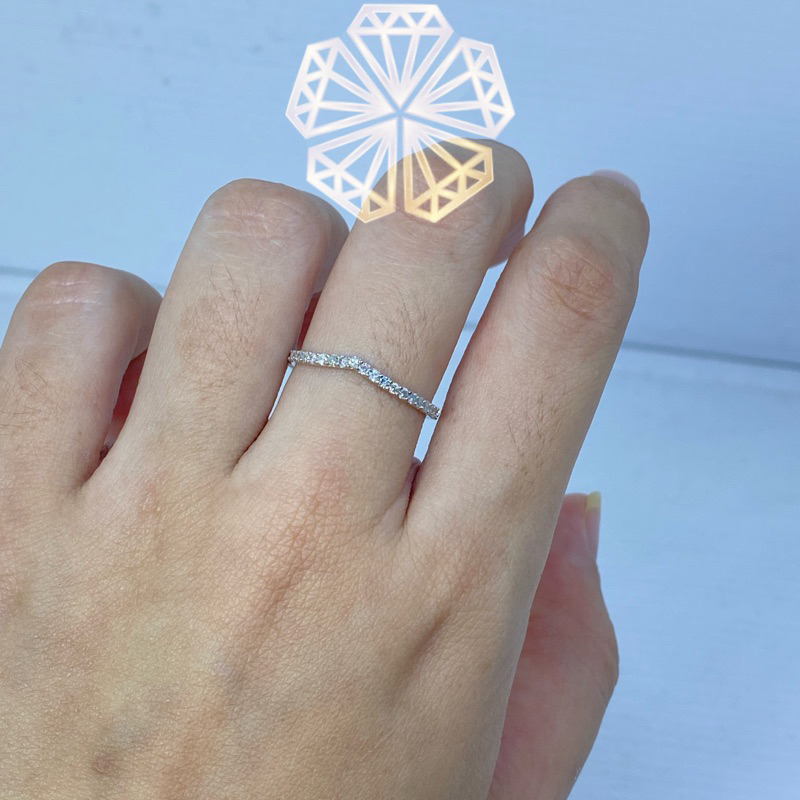 CINCIN EMAS10k NATURAL BERLIAN EROPA 0,20ct/21pcs NA407